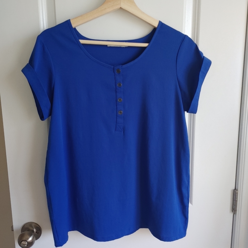 Ricki's Short Sleeve Blue Shirt